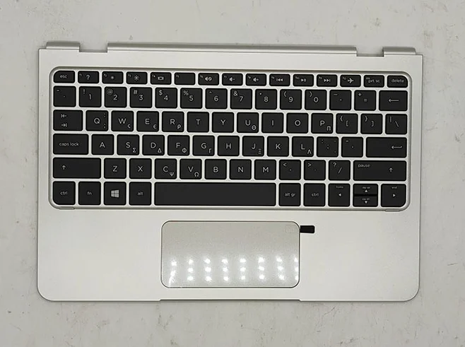Originalus HP X2 10-P serijos topcase klaviatūra su dangčiu bandymas geras Nuotrauka 0