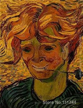 Kalėdų Dovana vaikinui su Corflower Vincent Van Gogh aliejaus tapybai reprodukcijai, Aukštos kokybės Rankų darbo