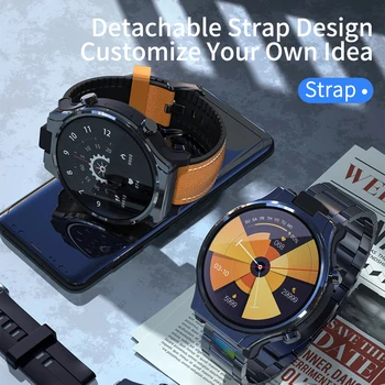 Smartwatches Sukasi 13MP Kamera, 2.1 colio Ekranas Visiškai Apvalios Smart Watch Tinka Vyrams, Moterims
