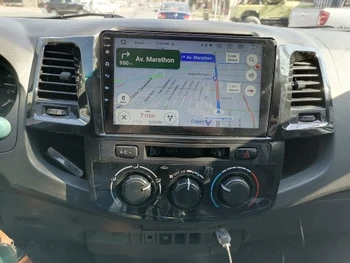 8core 9inch Android10 automobilio radijo grotuvas Toyota fortuner hilux MT 2008-automobilių multimedia, gps stereo audio DSP Carplay WiFi