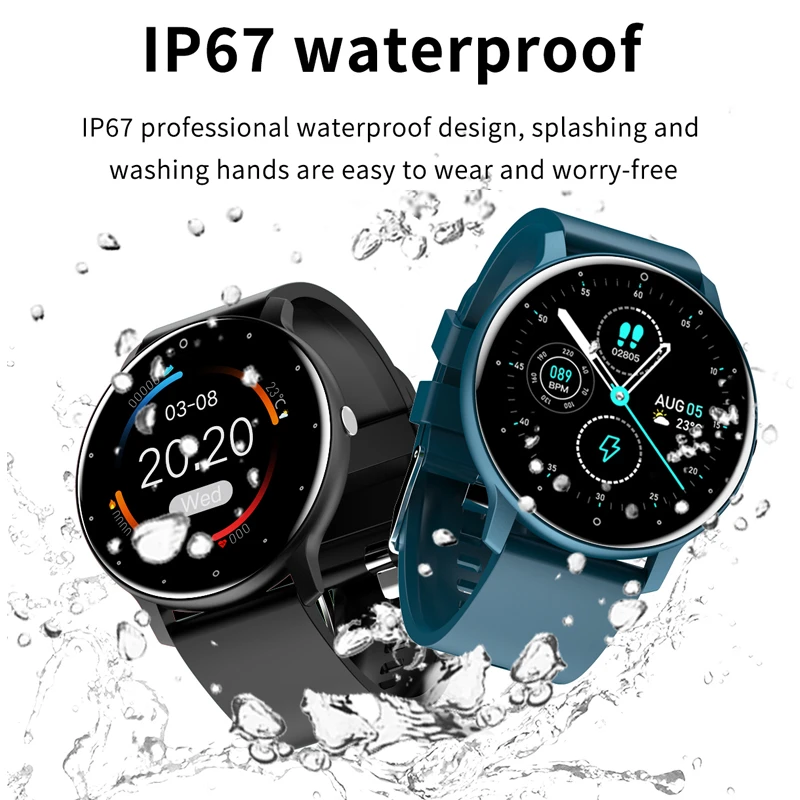 2022 Naujas 5Gen Smart Watch Vyrai Visiškai Jutiklinį Ekraną Sporto Fitneso Žiūrėti IP67 atsparus Vandeniui Bluetooth 