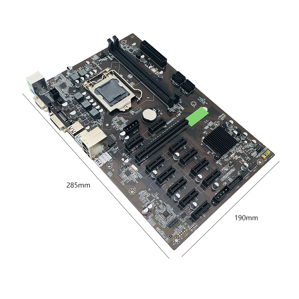 B250 BTC 12P Kasybos Mašinos Plokštė Rinkinys 12x PCI Express DDR4 Atminties Miner Valdybos Palaiko LGA1151 Serijos Gen 6/7 CPU 4g Nuotrauka 2