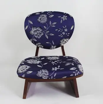 Japonų Stiliaus Medienos Žemos Kėdės, Taburetės Raudonmedžio Apdaila Gyvenimo Kambario Baldai Laisvalaikio Nuleidimo Kėdė Meditacija Sėdynės Odinės Pagalvėlės
