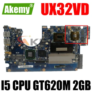 Akemy UX32VD plokštę Už Asus UX32V UX32VD nešiojamas plokštė I5 CPU GT620M 2GB RAM originalus Bandymas motininės plokštės